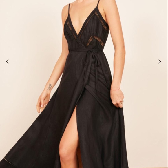 Reformation Dresses & Skirts - NWT Reformation Black Linen Dress XS Retails $299